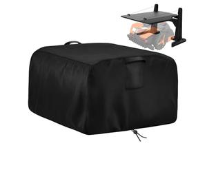 Fenghome Housse de protection pour robot tondeuse, robot tondeuse automatique sans fil, housse de protection étanche, protection pour robot tondeuse WORX WA0825, avec sangles et poignées - 80x78x51cm