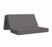 Fengshui Canapé-lit pliant 140 x 67 x 45 cm Gris clair | Housse en polyester, rembourrage en mousse, réglable manuellement, housse zippée, pliable pour économiser de l'espace