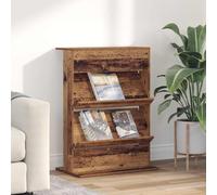 Fengshui Porte-revues en bois 70 x 41 x 96 cm | Autonome, surface lisse, facile d'entretien, pour salon, bureau, chambre à coucher
