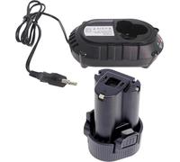FengWings® BL1013 10.8V 1.5Ah Remplacer la Batterie par Un Chargeur DC10WA Compatible avec Makita BMR102 DMR104 BMR107 LXRM02 LXRM03 RMB100 DMR104 BMR10 DC10WB 194550-6 194551-4