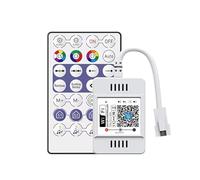 Fengyan Lumières de Paysage DC5V-24V WS2812B Musique vocale Bluetooth SPI LED Contrôleur adapté à 3pin WS2811 WS2812 RVB IC LED Strip Magic Home Appliquer Supporter LED Réverbère