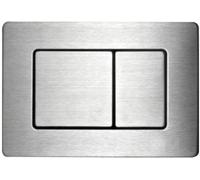 Fenixt Button 03 inox en un plan /compatible avec Geberit Sigma UP300 et UP320/ (600312)