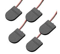 FENOHREFE Lot de 5 supports de piles bouton CR2032 avec bouton marche/arrêt pour piles avec interrupteur marche/arrêt