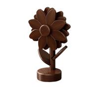 Fenteer 3 Pièces sous-Verres Arbre Protection Table Décoration Bois Créatif Surface Résistante Chaleur Antidérapante Convient Cuisine Salle à Manger, D