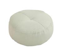 Fenteer Coussin de Sol Rond pour, Canapé-lit, Bureau, Chambre, Blanc