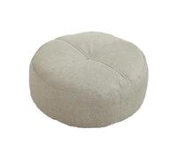 Fenteer Coussin de Sol Rond pour, Canapé-lit, Bureau, Chambre, Gris Clair