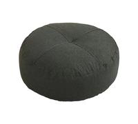 Fenteer Coussin de Sol Rond pour, Canapé-lit, Bureau, Chambre, Gris foncé