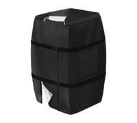 Fenteer Couvercle de Pompe de Chauffage pour Spa/Baignoire - Pièces de Rechange pour Piscine Extérieure - Tissu Oxford 210D - Résistant à l'eau - Couvertu, Noir