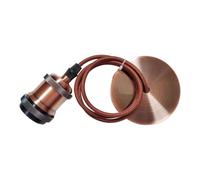 Fenteer Ensemble de Suspension Lumineuse pour Créer Une Ambiance Chaleureuse, Bronze Rouge