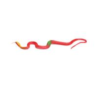 Fenteer Figurine de Serpent Amusante et Originale, Un Cadeau Polyvalent et Créatif pour La Maison, Le Jardin Ou Un Anniversaire, Rouge