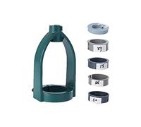 Fenteer Foret à trou carré, support fixe, outil de localisation, perceuse, perceuse, adaptateur, mandrin articulé, perceuse pour perceuse, accessoires, meubles en bois