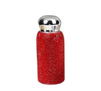 Fenteer Gobelet Isotherme En Acier Inoxydable, Tasse de Tendance Ornée de Scintillants, 260 Ml, Idéal pour Les Déplacements et Les Activités de