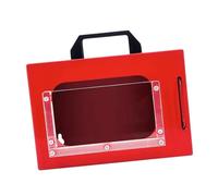 Fenteer Kit de Boîte de Consignation Robuste En Acier avec Fenêtre de Visualisation, Organisateur de Multi-utilisateurs et Rangement Portable, Adapté, Longueur 22 Cm