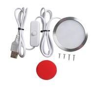 Fenteer Kits D'éclairage LED Faciles à Installer DIY Pratique Portable 5V 3W LED Encastrée