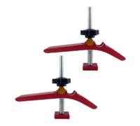 Fenteer Lot de 2 Colliers de Serrage En T avec Boulons En T et Glissières pour Fraiseuses Verticales CNC