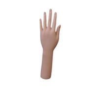 Fenteer Main Mannequin Femme Porte-bijoux Support Anneau Bracelet Présentoir Gant Détails Définis Polypropylène Utilisable pour Organisation Bijouterie Maison, Main Gauche