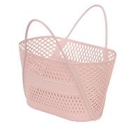 Fenteer Panier de Douche Suspendu pour Accessoires de Beauté, Solution de Rangement Aérée, Rose