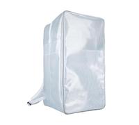 Fenteer Sac à Dos Porte-outils pour Ingénieur, Sacoche à Outils Portable, Sac Bandoulière En PVC Imperméable et Résistant, Idéal pour Les Travaux de