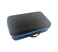 Fenteer Sac de Rangement Coque Dure pour Perceuse Électrique Boîte D'Outils Rigide EVA Organisateur de Matériel Portatif Pochette Polyvalente avec Coque, Fermeture éclair Bleue