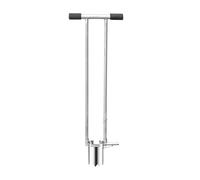 Fenteer Sonde de Prélèvement de Sol, Transplanteuse de Semis, Sonde Robuste, pour Semis de Jardin, Excavatrice à Trous de, Acier Inoxydable, 8 Cm de Diamètre
