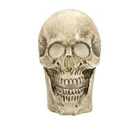 Fenteer Statue d'Halloween Lumière d'Halloween Collection polyvalente Cadeau d'anniversaire Figurine Ornement pour Bureau Salon Pendaison de crémaillère, squelette