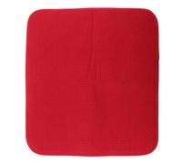 Fenteer Tapis de Sechage Égouttoir Évier en Microfibre Rangement de Vaisselle Couvert - Rouge