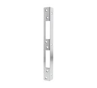 FEPS Gâche angulaire universelle de réparation Gâche de réparation en acier inoxydable 250x25x25 mm DIN gauche/droite FE-RS003