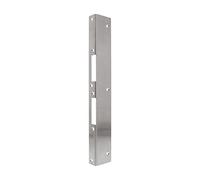 FEPS Gâche angulaire universelle de réparation Gâche de réparation en acier inoxydable 350x50x25 mm DIN gauche/droite FE-RS004