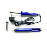 Fer à souder 30 W - Température 320 °C - Avec étain et pompe à dessouder - Pointe interchangeable