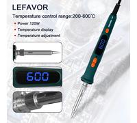 Fer à souder numérique 120W, ensemble d'outils de réparation de fer à souder électrique, double calibrage de température 200-600C 907S 909set2