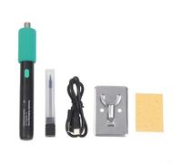 Fer à Souder Portable pour DIY et Réparations Rapides(A) | Chauffe ultra-rapide pour 8s, port USB-C , pour idéal réparations urgentes, design compact léger