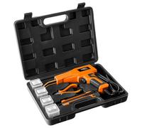 Lot de fer à souder plastique 50W + 200 pièces agrafes + 19-158