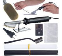 Fer à souder pour plastique - Rosfix - Filaire 110 cm - Poignée antidérapante - Kit avec treillis et accessoires