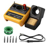Fer à souder sans fil de 90 W, avec écran LCD, 5 embouts, compatible avec les batteries Dewalt 18/20 V
