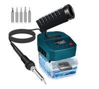 Fer à souder sans fil pour batterie Bosch 18V,station de soudage numérique LCD électrique avec ports de charge USB et de type C