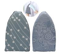 Fer à Vapeur, Gant à Repasser, Lot de 2, Gant Vapeur, Aide à Repasser, Gant en Mousse, Résistance aux Hautes Températures, Mini Planche à Repasser à Main Accessoires de Repassage