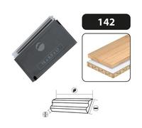 Fer de rabot Carbure Réversible 80.5X5.9X1.2 - 142.780.10