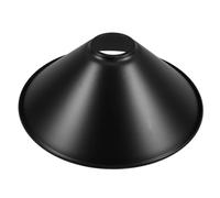 Fer Noir Abat-jour Suspendu Conique, DIY, Style Industriel Rétro | Ouverture Inférieure, Diamètre 40mm, Compatible Douilles E26 E27, pour Suspensions, Chambres et Décoration Intérieure