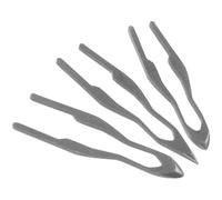 Fer Pointes de Pyrograveur Professionnel 3 Pièces | Set Argenté Polyvalent, Pointe Fine pour Détails, Facile à Transporter, Adapté aux Débutants, Artistes et Cours Créatifs