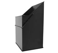 Fer Seau à Cendres Poignée Résistante Noir, pour Foyer Extérieur | Réceptacle pour Charbon et Copeaux de Bois, Usage Intérieur et Extérieur, Style Métal Vintage, Nettoyage Barbecue