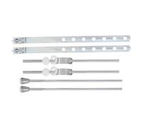 Fer Tige de Levage Bille 1,35cm 2 Ensembles, Lavabo