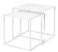 Fera tables d'appoint set de 2 Blomus Blanc - 4008832784460