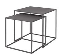 Fera tables d'appoint set de 2 Blomus Gris acier - 4008832775819