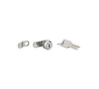 FERCO by THIRARD - Batteuse avec came pour boîte aux lettres, nickel, longueur 19.7mm, 2 clés