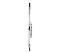 FERCO by THIRARD - Crémone Ouvrant à La Française - Réversible - Ajustable - Panneton Central - Verrouillage Sécurisé - Hauteur 270 mm - Pour Fenêtre Bois - Axe 15 mm - Têtière 16 mm - Gris