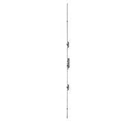 FERCO - Serrure Encastrable Fercomatic à Cylindre - Porte d'Entrée - Axe 40 mm - 5 Points - Hauteur 2150 mm - Verrouillage Automatique - Réversible - Têtière 16 mm - Gris