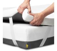 Ferlex memoire de Forme 180x190 cm | Épaisseur 7CM Surmatelas Respirant et déhoussable, Memory Foam