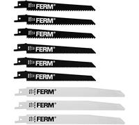 FERM Lame de scie (9 pcs) - pour scie sabre