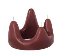Ferm Living Anneau bougie Stala Dark grape