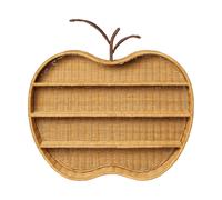 Ferm Living Apple étagère murale tressée Naturel. 70x12.5x68 cm